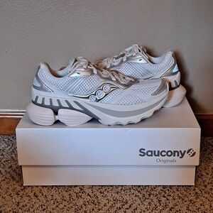 Saucony Grid NXT Moon Ocre Running Sneakers Size 7